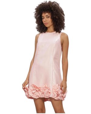 Y.A.S Jurken Yasellina Sl Mini Dress - Roze
