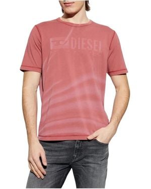 DIESEL T-Shirts - Rouge