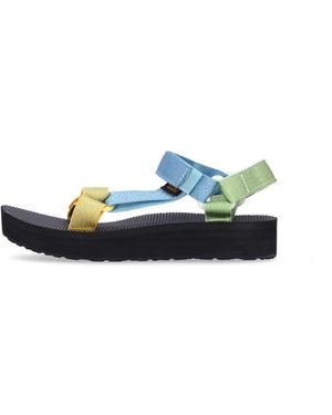 Teva Fitness ,Veelkleurig ,Polyester Midform Universal - Blauw