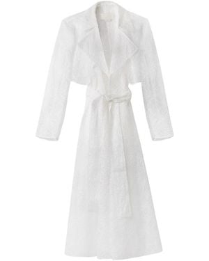 Genny Trench Coats - Bianco