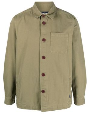 Tシャツ・カットソー Barbour SS25 TRACKER CASUAL SHIRT (MCA0978 MCA BE31) Barbour Tracker Casual Shirt in Natural for Men | Lyst
