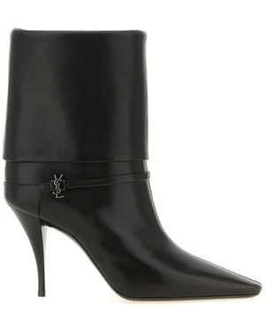 Saint Laurent Niki Stiefeletten - Schwarz