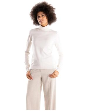H2O Truien & Vesten ,Polyester Turtleneck Sweater - Wit
