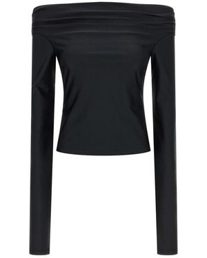 ANDAMANE Long Sleeve T-Shirts - Black