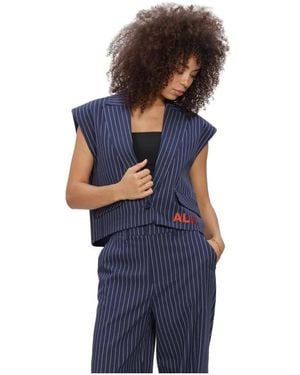 Alix The Label Gilet - Blau