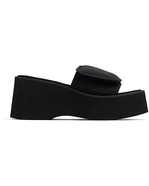 Courreges Wedges - Black