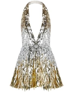 retroféte Party Dresses - Metálico