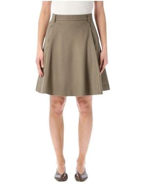 Low Classic Short Skirts - Natural