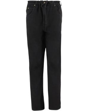 DARKPARK Slim-Fit Trousers - Black
