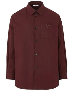 Valentino Casual Shirts - Purple