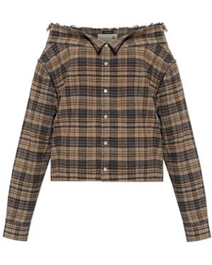 R13 Shirts - Marron