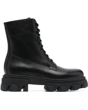 Chiara Ferragni Lace-Up Boots - Nero