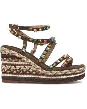 Alma En Pena. Wedges - Metallic