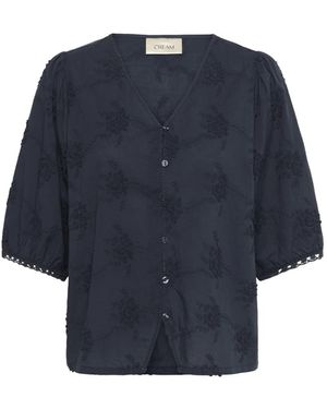 Cream Blouses - Azul