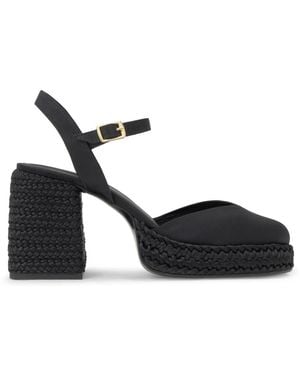 Castañer Schoenen ,Zwart ,Polyester Vilnia Schoenen Met Hak