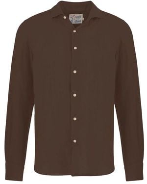 MC2 Saint Barth Casual Shirts - Brown