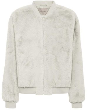 Freequent Faux Fur & Shearling Jackets - Wit
