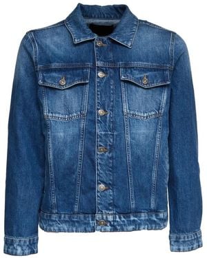 Dondup Denim Jackets - Blue