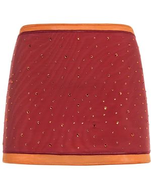 Oséree Badmode ,Rood ,Double Gem Rokje