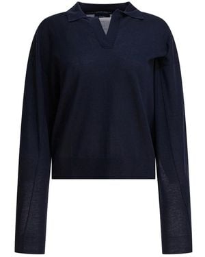 Soeur V-Neck Knitwear - Blue
