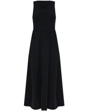 Emporio Armani Dress With Darts - Black