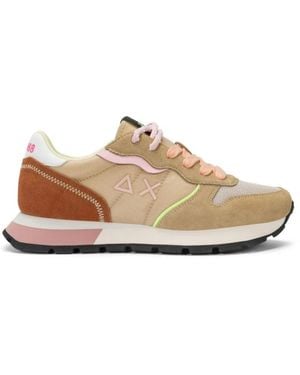 Sun 68 Trainers - Natural