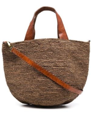 IBELIV Mirozy Raffia Bag - Braun