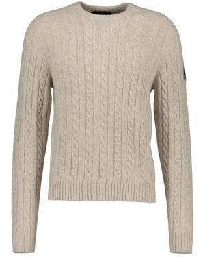Belstaff Rundhals-Strickware - Grau