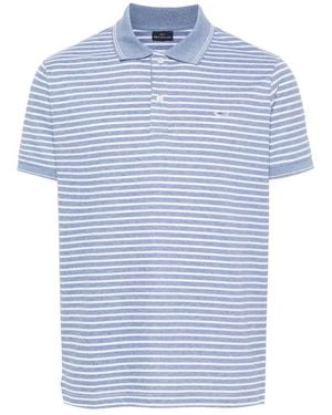 Paul & Shark Casual poloshirt mit kurzen ärmeln weiß - Blau