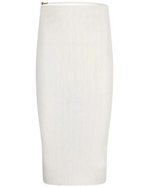 Jacquemus Rokken ,Wit ,Pralu Midi Rok