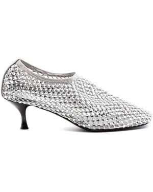Strategia Court Shoes - White