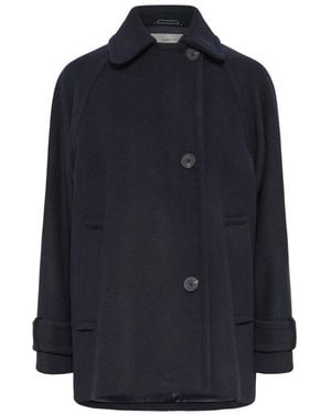 Inwear Single-Breasted Coats - Azul