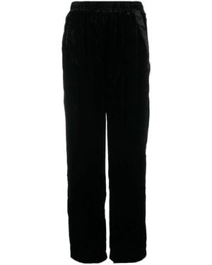 Gold Hawk Straight Trousers - Black