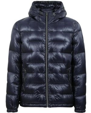 Herno Bomberjacke Aus Nylon - Blau