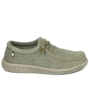 WALK IN PITAS Laced Shoes - Green