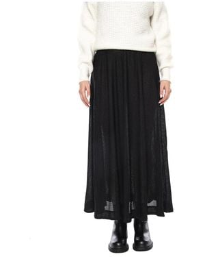 Minimum Maxi Skirts - Negro