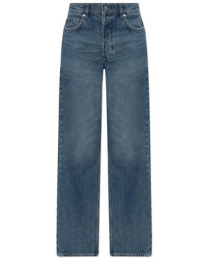 Anine Bing Straight Jeans - Blauw