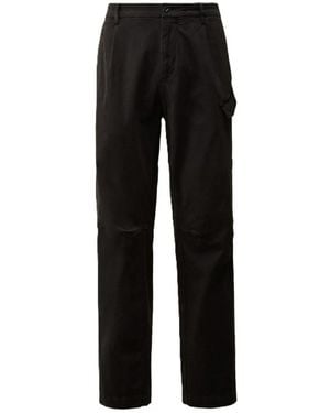 C.P. Company Straight Trousers - Black