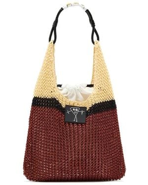 Plan C Shoulder Bags - Rojo