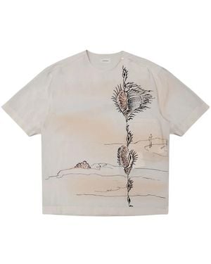 Lemaire T-Shirts - Grey