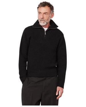 Officine Generale Zip-Throughs - Nero