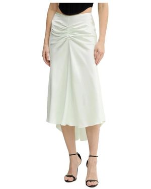 Victoria Beckham Rokken ,Wit ,Bela Midi Rok - Groen