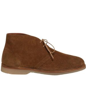 Elia Maurizi Lace-Up Boots - Marrone