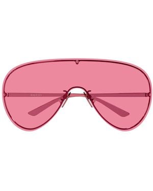 Gucci Accessoires ,Roze ,Zonnebril
