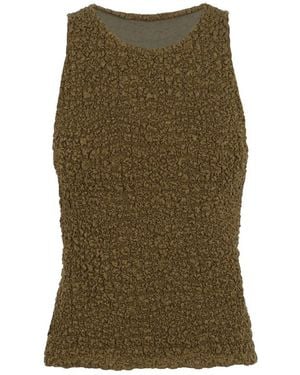 Cortana Sleeveless Tops - Green