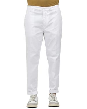 Dondup Cropped Trousers - Grey