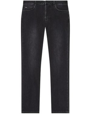 Emporio Armani Straight Fit Jeans - Black