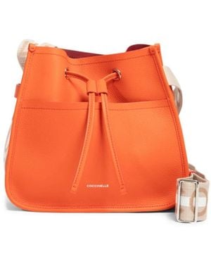 Coccinelle Bucket Bags - Orange