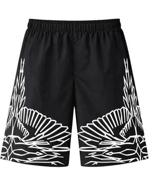 Marcelo Burlon Casual Shorts - Black