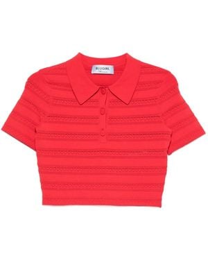 Blugirl Blumarine Polo Shirts - Red